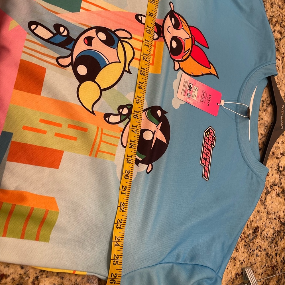 SHEIN x Powerpuff Girls Graphic Sweatshirt 1X - Picture 3 of 3